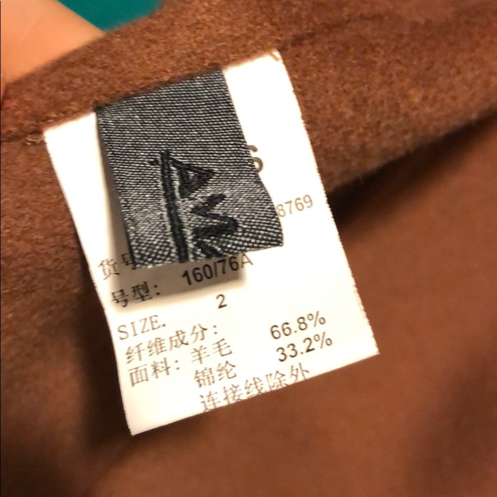 66.8%wool coat - Picture 3 of 6